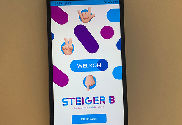 Met een app versterkt Steiger B de banden