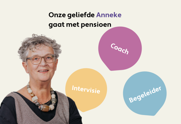 Anneke met pensioen