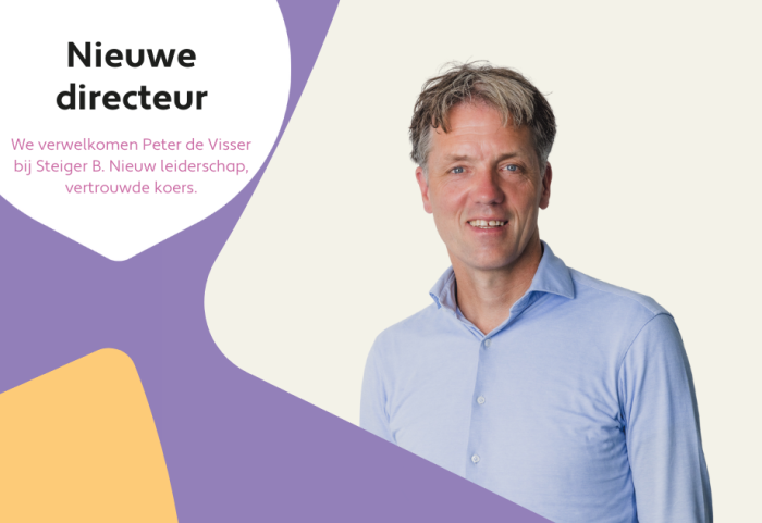 Peter de Visser nieuwe directeur Steiger B