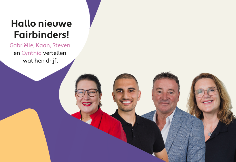 Artikel Hallo nieuwe Fairbinders – website